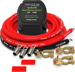 Dual Battery Isolator Kit, 140Amp Battery Isolator 12v Kit, Battery Disconnect Switch 12V | Cars, RV, UTV, ATV, Marine Battery Switch by KeyLine Chargers