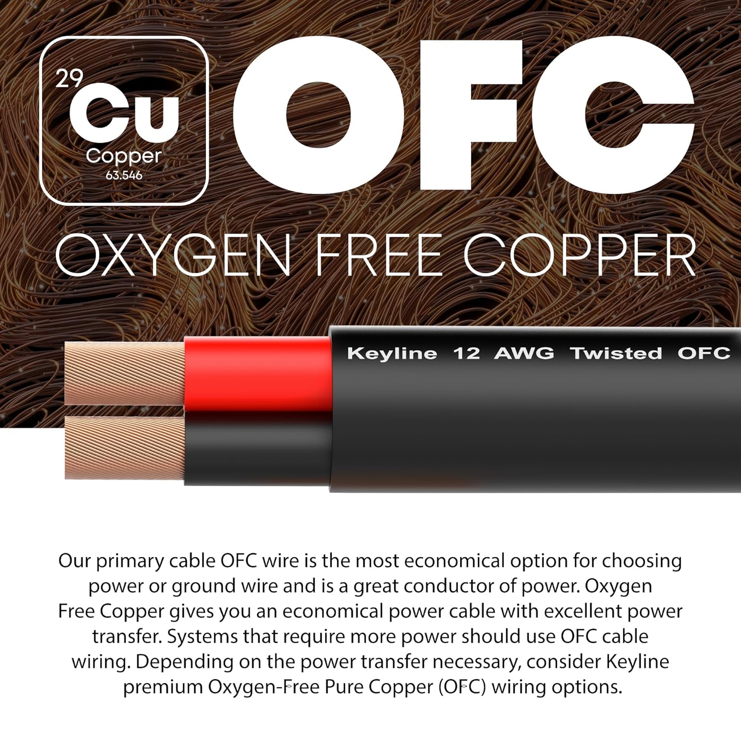 KnuKonceptz 12 Gauge OFC Speaker Wire - 250ft CL2/CL3 Rated In-Wall Cable For Home Audio